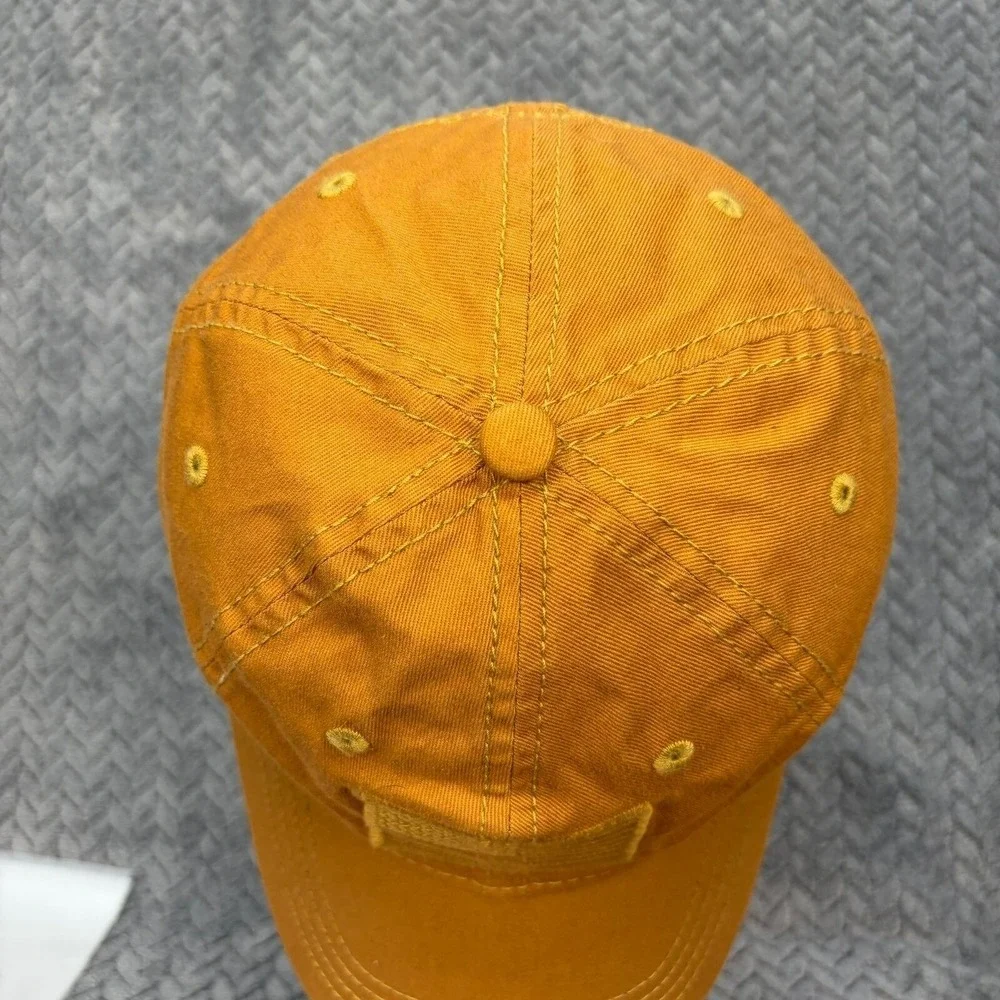 Academy Sports Outdoors Mustard Yellow American Flag Embroidered Baseball Hat
